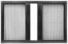 Pleated Flyscreen Double