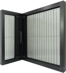 Corner Pleated Screens