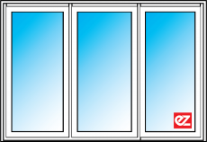 Bifold Door 3 panel